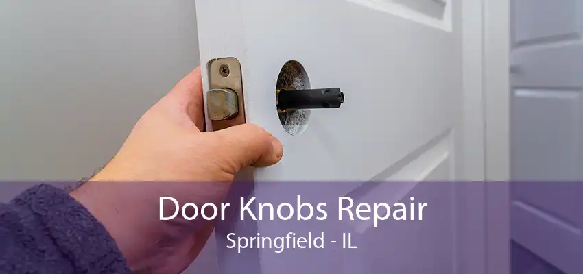 Door Knobs Repair Springfield - IL