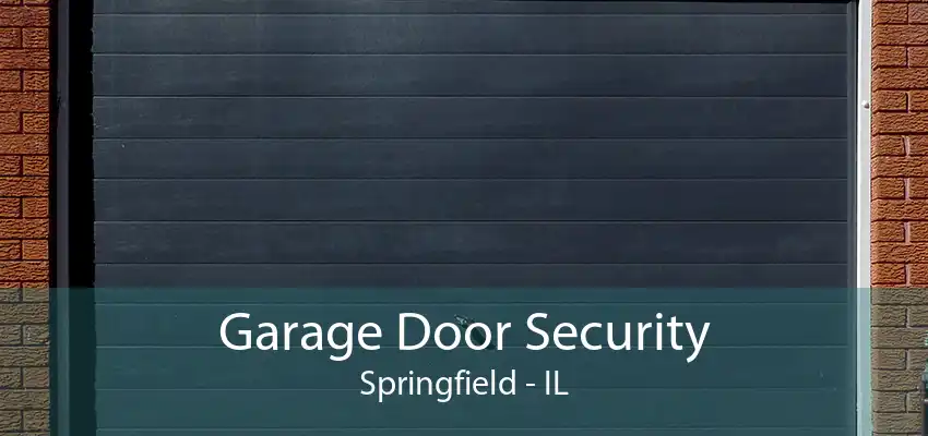 Garage Door Security Springfield - IL